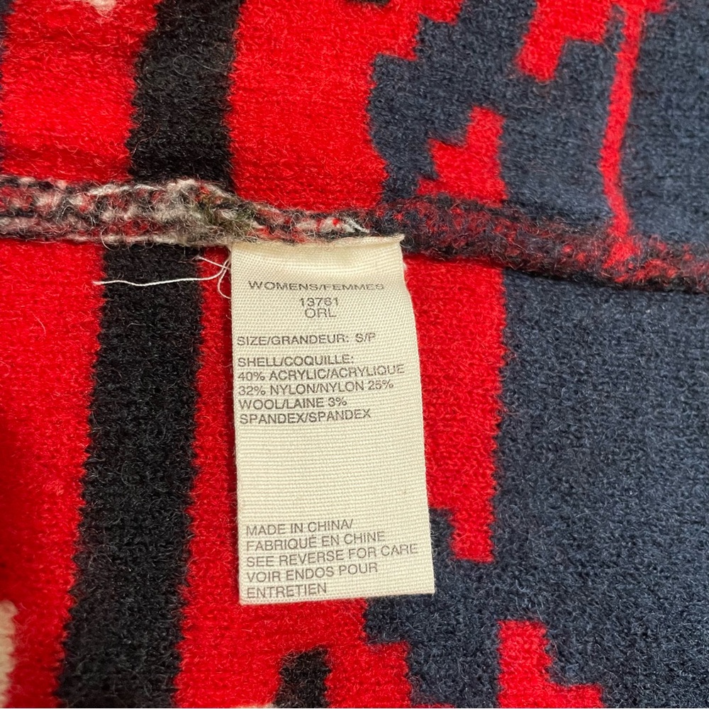 Woolrich Wool Blend Aztec Print Southwestern Sweater - Picture 10 of 13